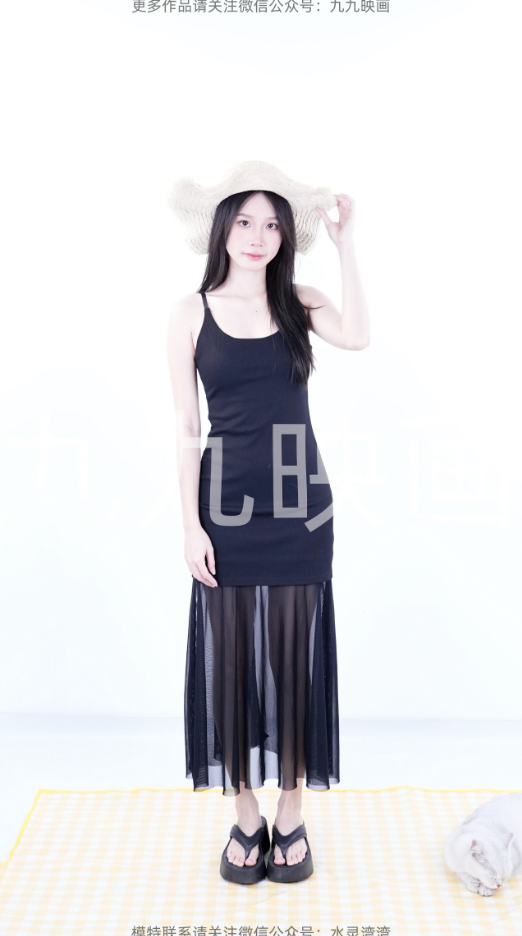 第61期-关关-吊带黑纱裙[191张图片+8分钟专享视频]