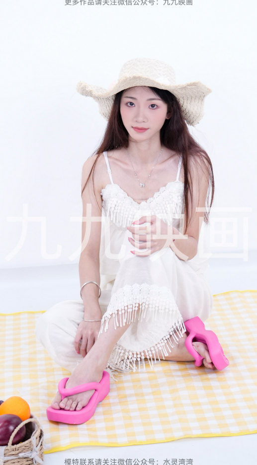 第64期-小燕-玫红沙滩人字拖[202张图片+8分钟专享视频]